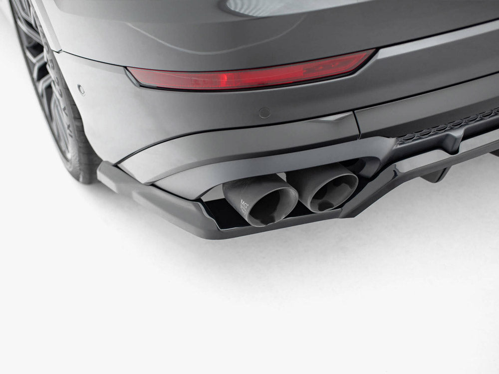 Rear Splitter (Vertical Bars) V.2 compatible with Audi SQ8 / Q8 S Line Mk1 Facelift