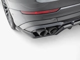 Rear Splitter (Vertical Bars) V.2 compatible with Audi SQ8 / Q8 S Line Mk1 Facelift
