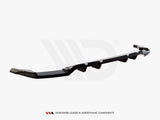 Rear Splitter (Vertical Bars) V.2 compatible with Audi SQ8 / Q8 S Line Mk1 Facelift