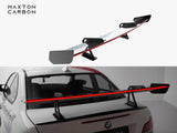 Carbon Spoiler With Upper Swan Mounting + LED compatible with BMW 1 M E82