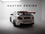 Carbon Spoiler With Upper Swan Mounting + LED compatible with BMW 1 M E82