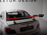 Carbon Spoiler With Upper Swan Mounting + LED compatible with BMW 1 M E82