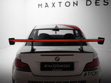 Carbon Spoiler With Upper Swan Mounting + LED compatible with BMW 1 M E82