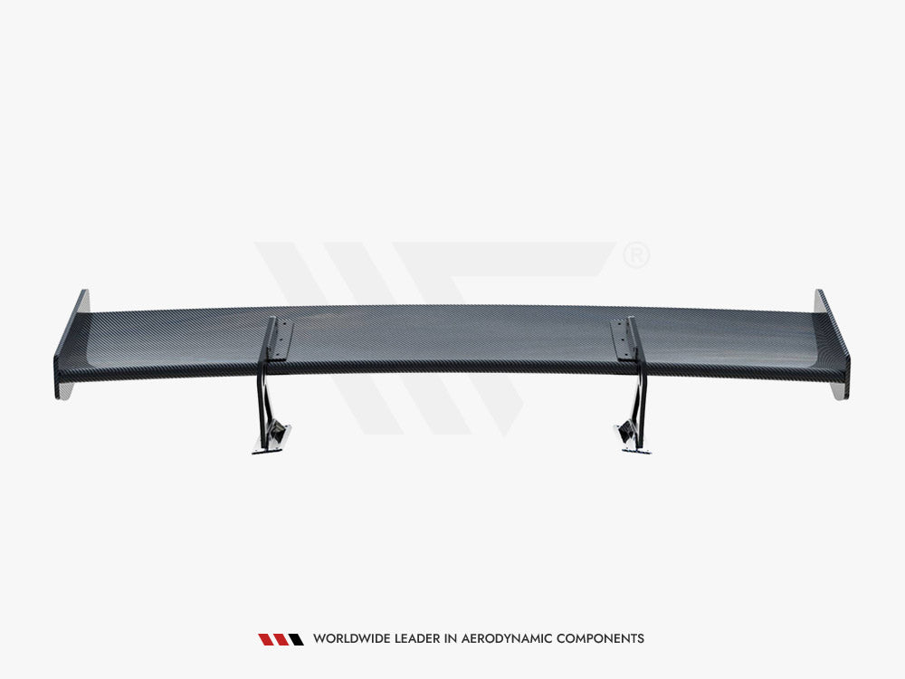 Carbon Spoiler With Upper Swan Mounting + LED compatible with BMW 1 M E82