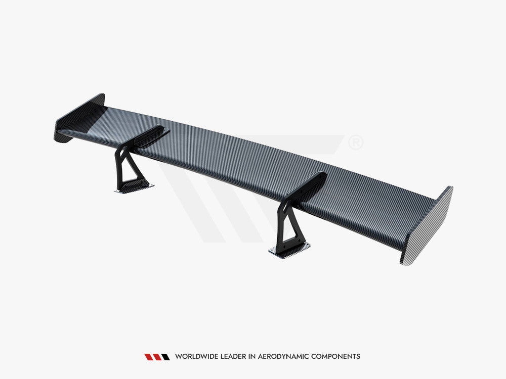 Carbon Spoiler With Upper Swan Mounting + LED compatible with BMW 1 M E82