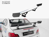 Carbon Spoiler With Internal Brackets Uprights V.2 compatible with BMW 1 M E82