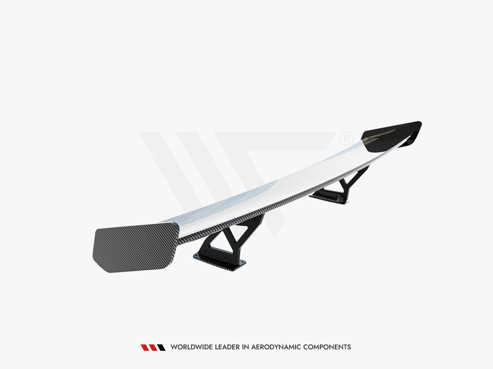 Carbon Spoiler With Internal Brackets Uprights V.2 compatible with BMW 1 M E82