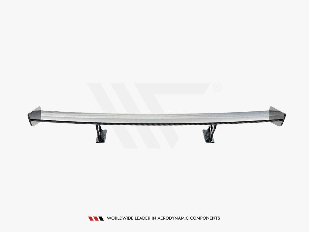 Carbon Spoiler With Internal Brackets Uprights V.2 compatible with BMW 1 M E82