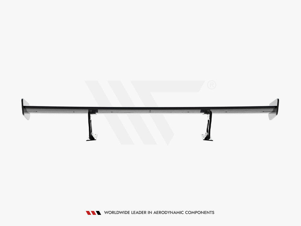 Carbon Spoiler With Internal Brackets Uprights V.2 compatible with BMW 1 M E82