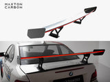 Carbon Spoiler With Internal Brackets Uprights V.2 + LED compatible with BMW 1 M E82