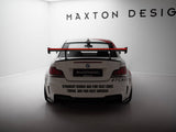 Carbon Spoiler With Internal Brackets Uprights V.2 + LED compatible with BMW 1 M E82