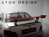 Carbon Spoiler With Internal Brackets Uprights V.2 + LED compatible with BMW 1 M E82
