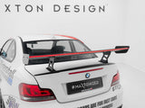 Carbon Spoiler With Internal Brackets Uprights V.2 + LED compatible with BMW 1 M E82