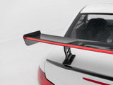 Carbon Spoiler With Internal Brackets Uprights V.2 + LED compatible with BMW 1 M E82