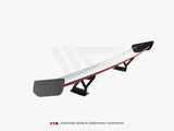 Carbon Spoiler With Internal Brackets Uprights V.2 + LED compatible with BMW 1 M E82