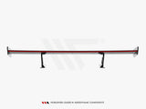 Carbon Spoiler With Internal Brackets Uprights V.2 + LED compatible with BMW 1 M E82