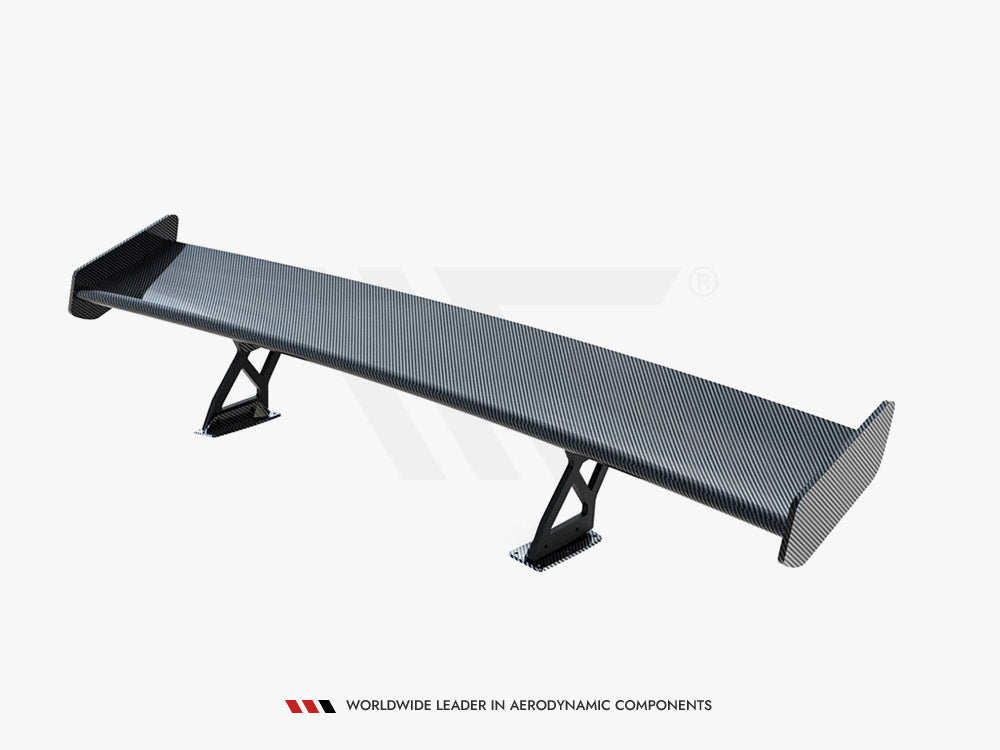 Carbon Spoiler With Internal Brackets Uprights V.2 + LED compatible with BMW 1 M E82