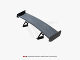 Carbon Spoiler With Internal Brackets Uprights V.2 + LED compatible with BMW 1 M E82