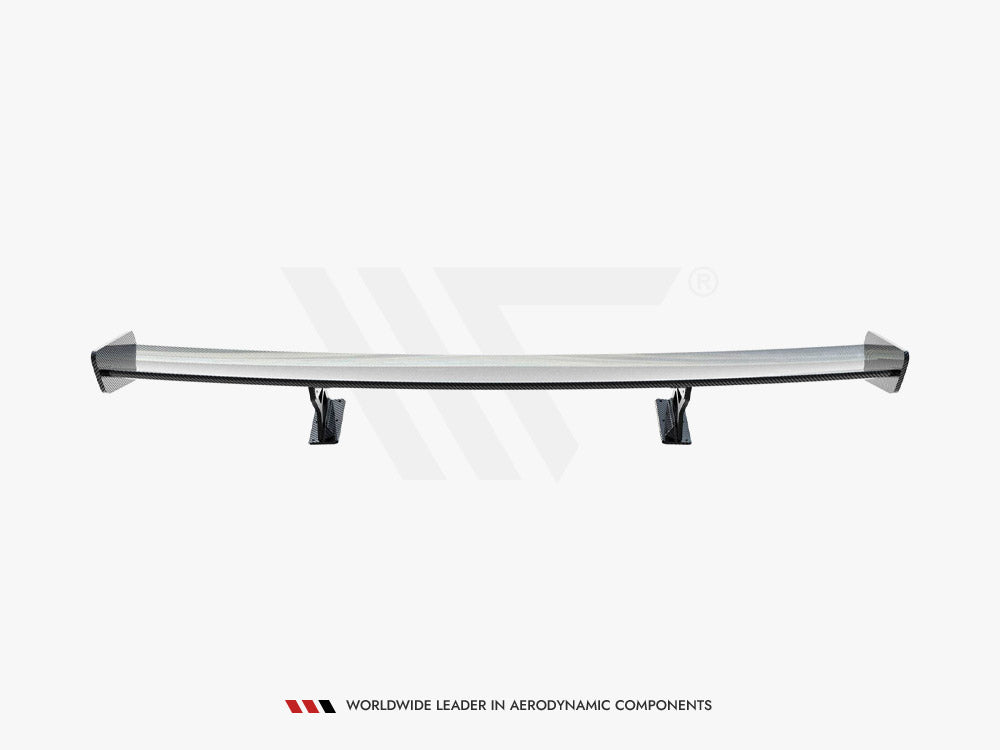 Carbon Spoiler With Internal Brackets Uprights V.1 compatible with BMW 1 M E82