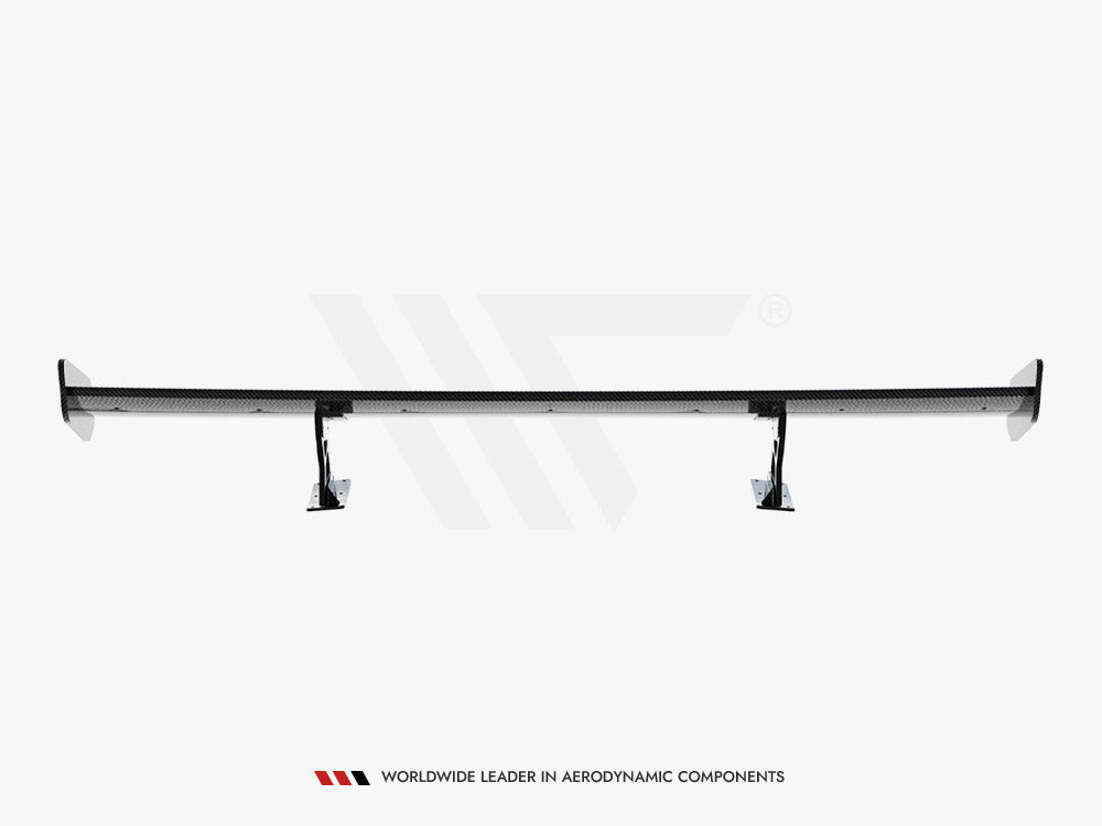 Carbon Spoiler With Internal Brackets Uprights V.1 compatible with BMW 1 M E82