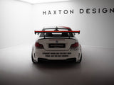 Carbon Spoiler With Internal Brackets Uprights V.1 + LED compatible with BMW 1 M E82
