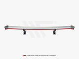 Carbon Spoiler With Internal Brackets Uprights V.1 + LED compatible with BMW 1 M E82