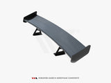 Carbon Spoiler With Internal Brackets Uprights V.1 + LED compatible with BMW 1 M E82