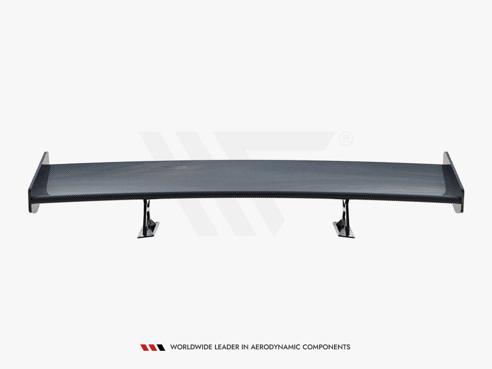 Carbon Spoiler With Internal Brackets Uprights V.1 + LED compatible with BMW 1 M E82