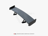 Carbon Spoiler With Internal Brackets Uprights V.1 + LED compatible with BMW 1 M E82
