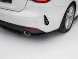 Rear Side Splitters compatible with BMW 4 Coupe / Cabrio G22 / G23