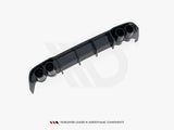 Rear Valance + Exhaust Ends Imitation compatible with SEAT Leon ST FR Mk4