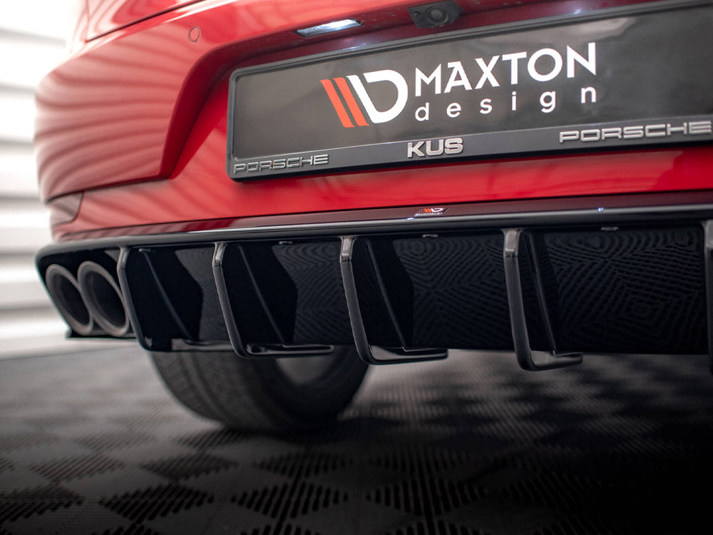 Rear Valance compatible with Porsche Macan GTS / Sport Design Mk1 Facelift