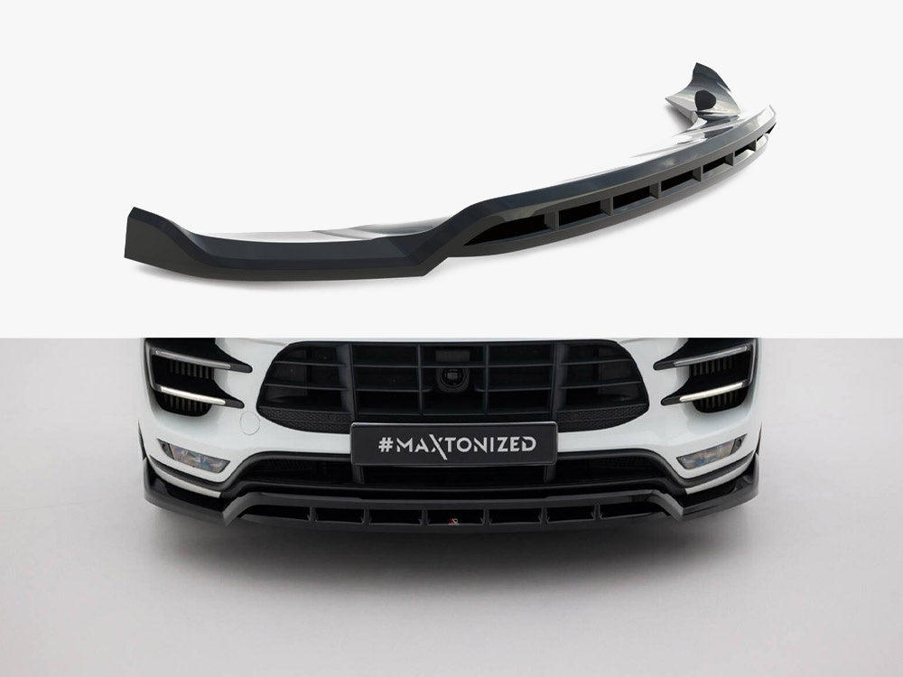 Front Splitter compatible with Porsche Macan Turbo Mk1