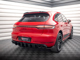 Rear Side Splitters V.2 compatible with Porsche Macan GTS / Sport Design Mk1 Facelift