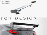 Carbon Spoiler With External Brackets Uprights compatible with Toyota GR86
