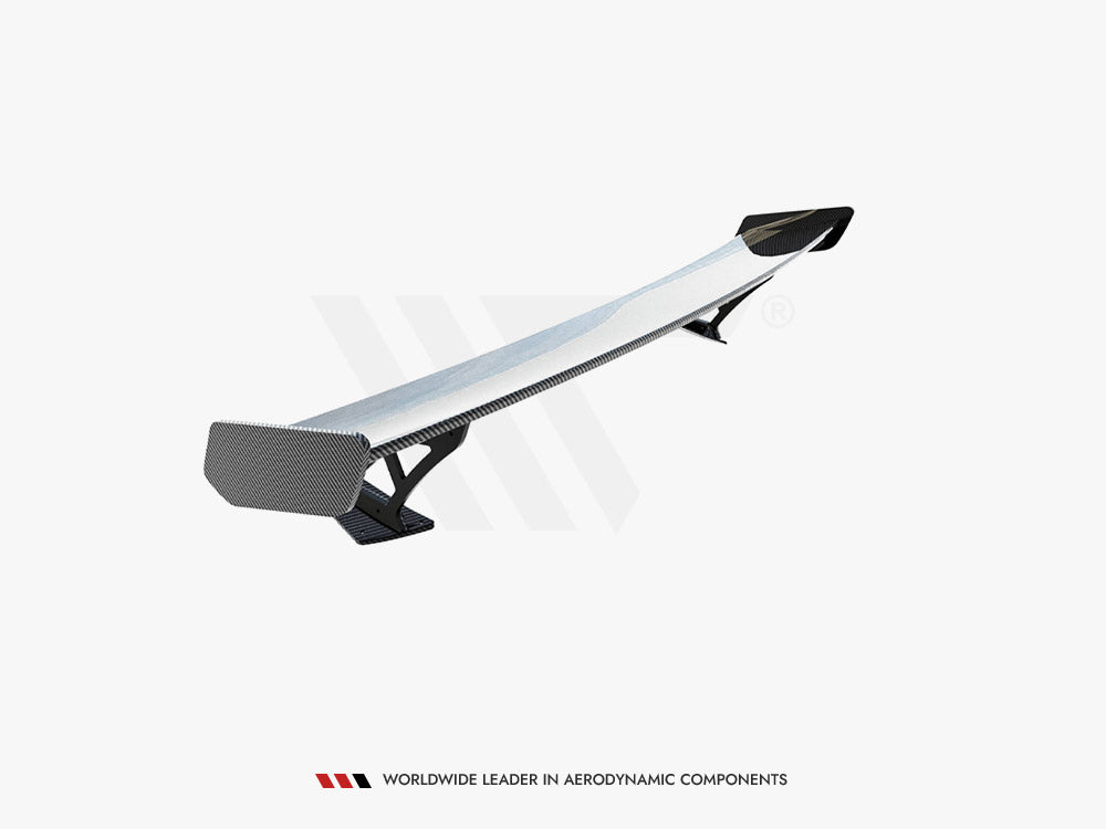 Carbon Spoiler With External Brackets Uprights compatible with Toyota GR86
