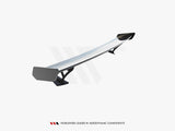 Carbon Spoiler With External Brackets Uprights compatible with Toyota GR86