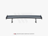 Carbon Spoiler With External Brackets Uprights compatible with Toyota GR86