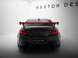 Carbon Spoiler With External Brackets Uprights + LED compatible with Toyota GR86