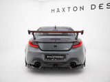 Carbon Spoiler With External Brackets Uprights + LED compatible with Toyota GR86