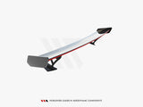 Carbon Spoiler With External Brackets Uprights + LED compatible with Toyota GR86