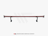 Carbon Spoiler With External Brackets Uprights + LED compatible with Toyota GR86