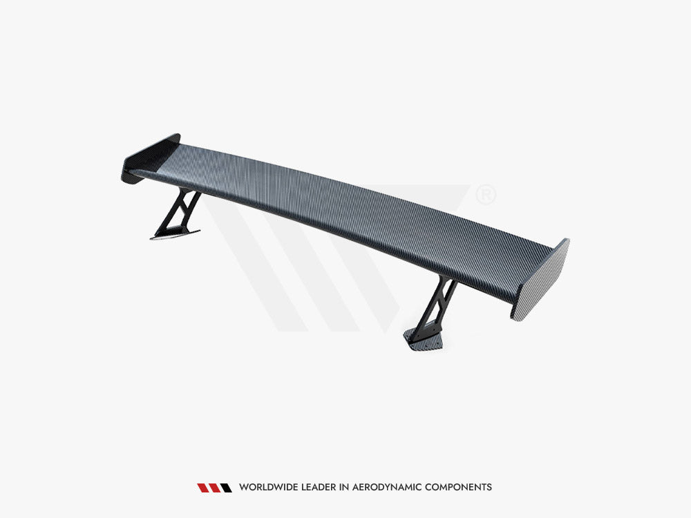 Carbon Spoiler With External Brackets Uprights + LED compatible with Toyota GR86