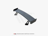 Carbon Spoiler With External Brackets Uprights + LED compatible with Toyota GR86