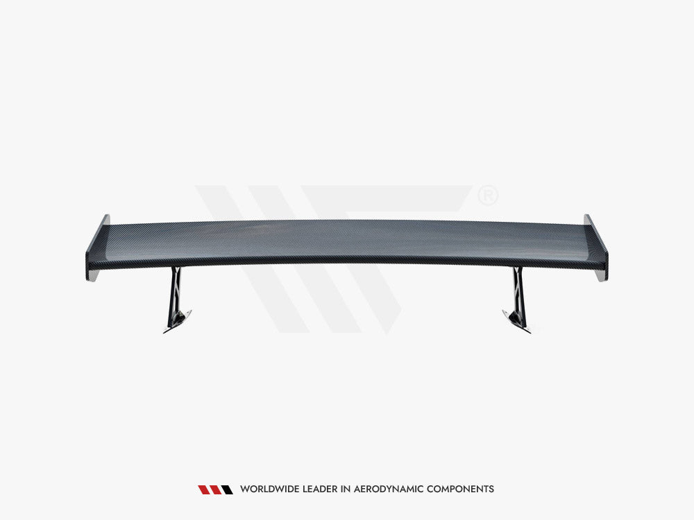 Carbon Spoiler With External Brackets Uprights + LED compatible with Toyota GR86