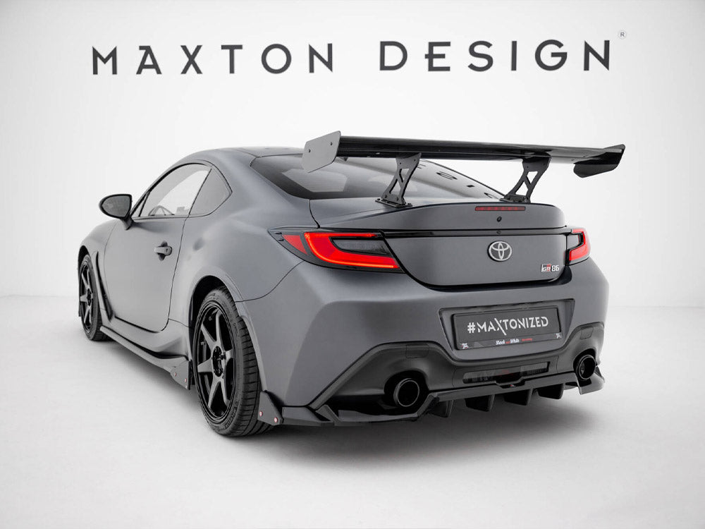 Carbon Spoiler With Internal Brackets Uprights compatible with Toyota GR86