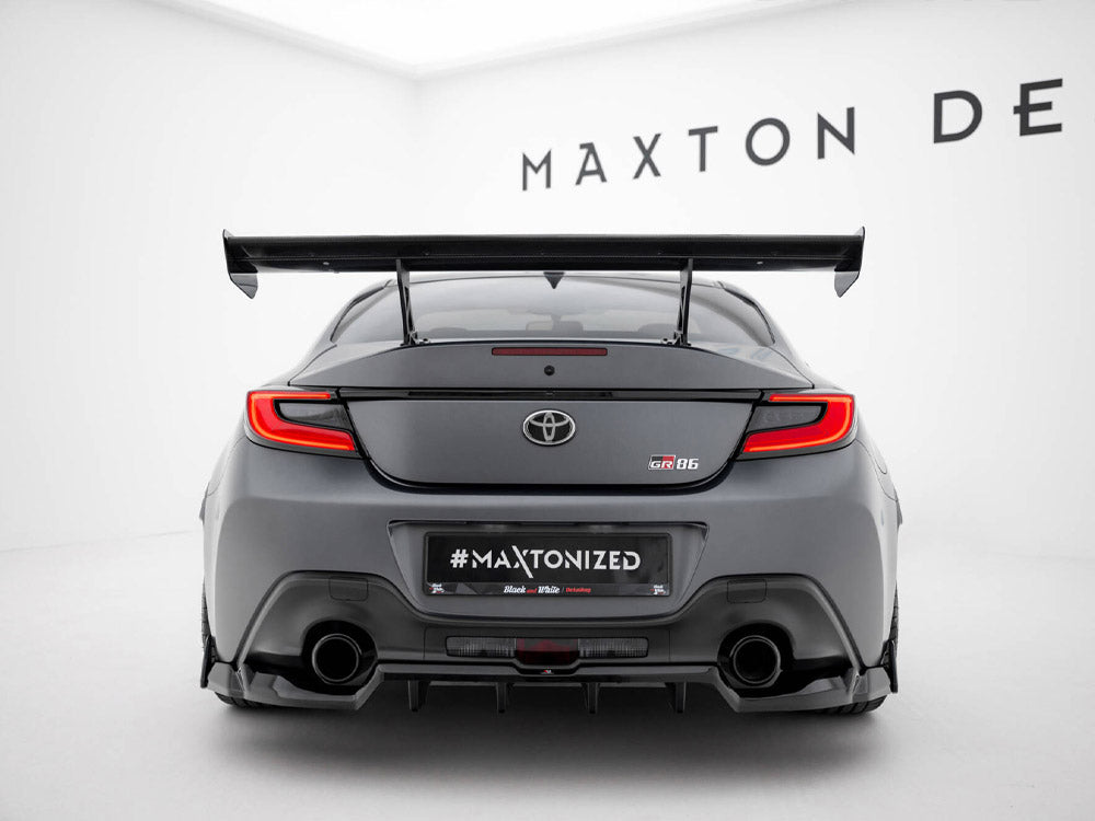 Carbon Spoiler With Internal Brackets Uprights compatible with Toyota GR86