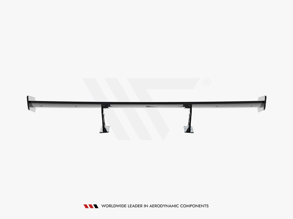 Carbon Spoiler With Internal Brackets Uprights compatible with Toyota GR86