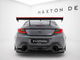 Carbon Spoiler With Internal Brackets Uprights + LED compatible with Toyota GR86
