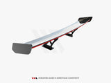Carbon Spoiler With Internal Brackets Uprights + LED compatible with Toyota GR86